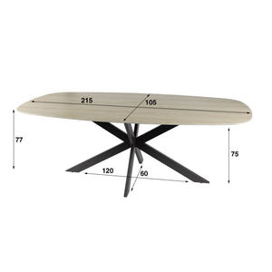 Eettafel Romano Cross 215 - foto 10
