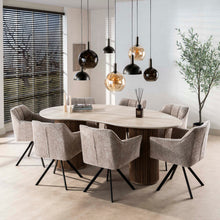 Eettafel Romano niervormig 215