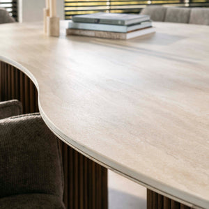 Eettafel Romano niervormig 215