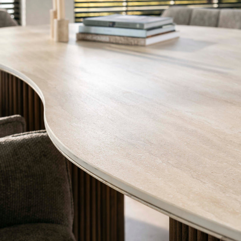 Eettafel Romano niervormig 215
