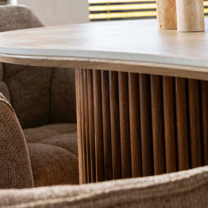 Eettafel Romano niervormig 215