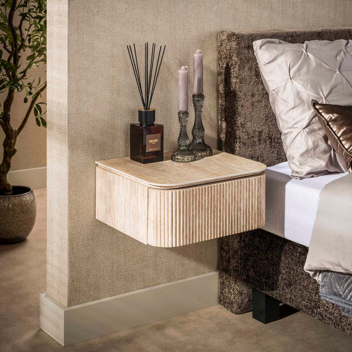 Bedside Table Romano Arch 1L
