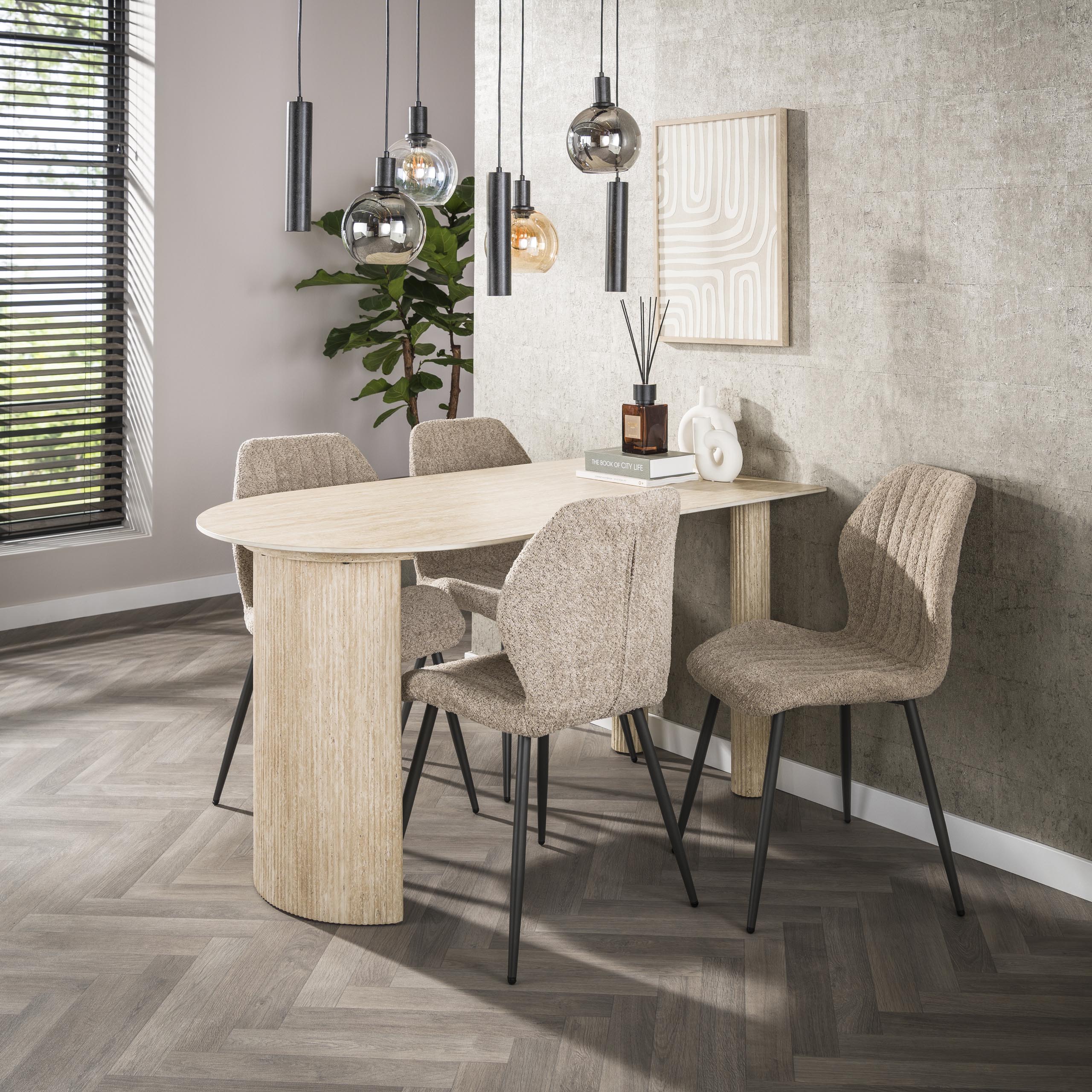 Eettafel Romano Arch 1-side 140