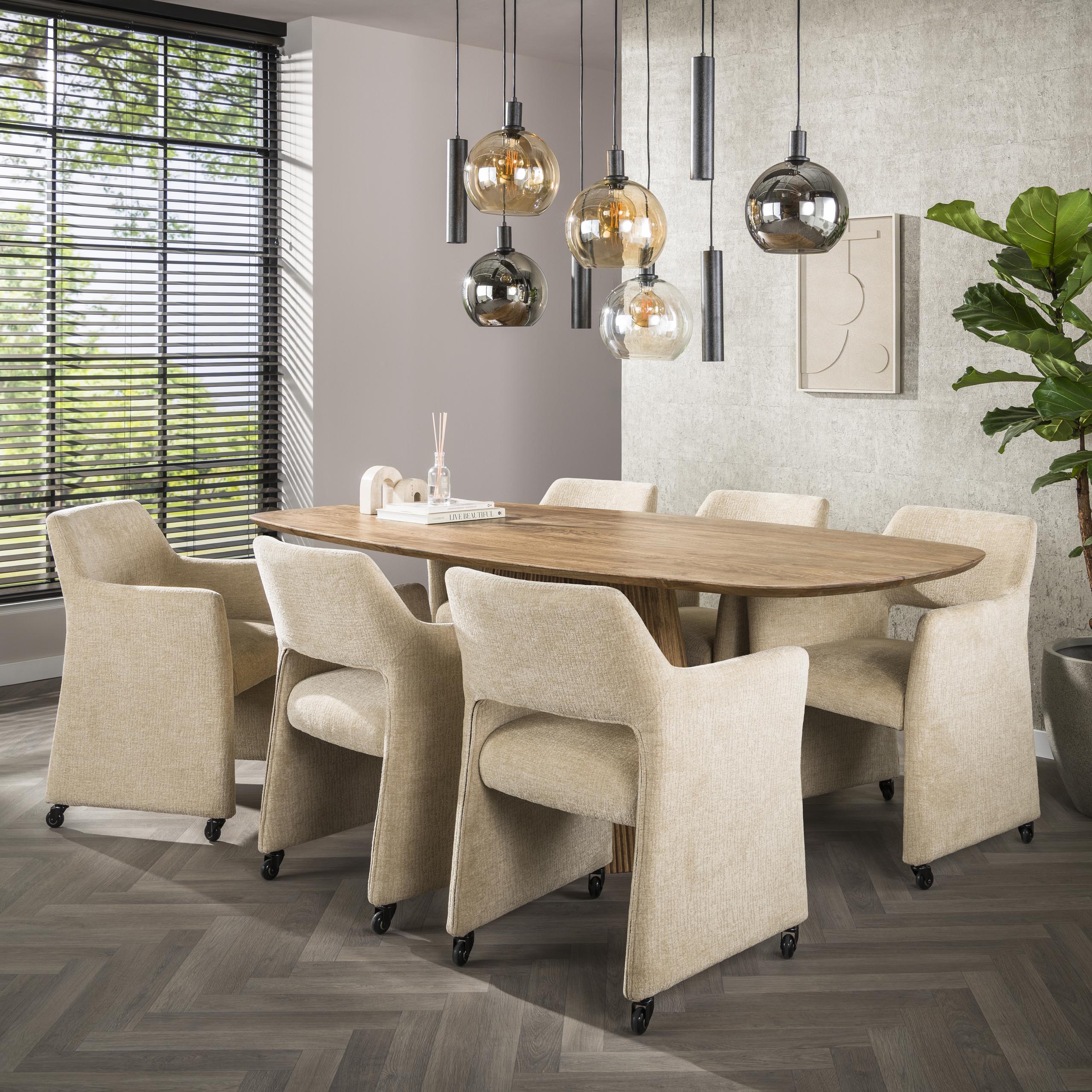 Armstoel Forma wieltjes VPE2