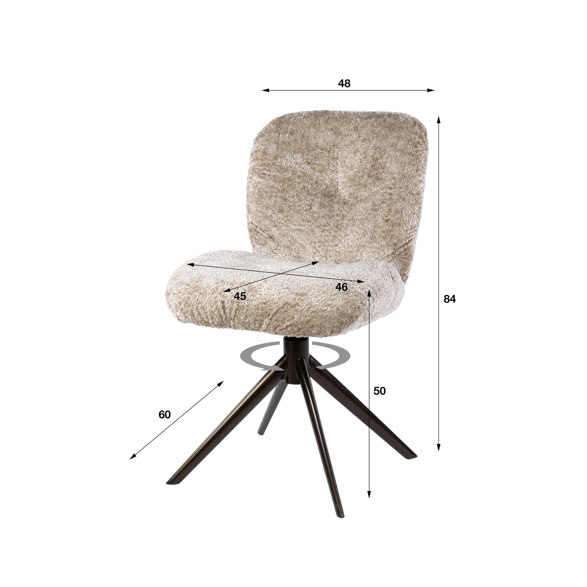 Stoel Comfort draaibaar VPE2 (2 stuks) - foto 8