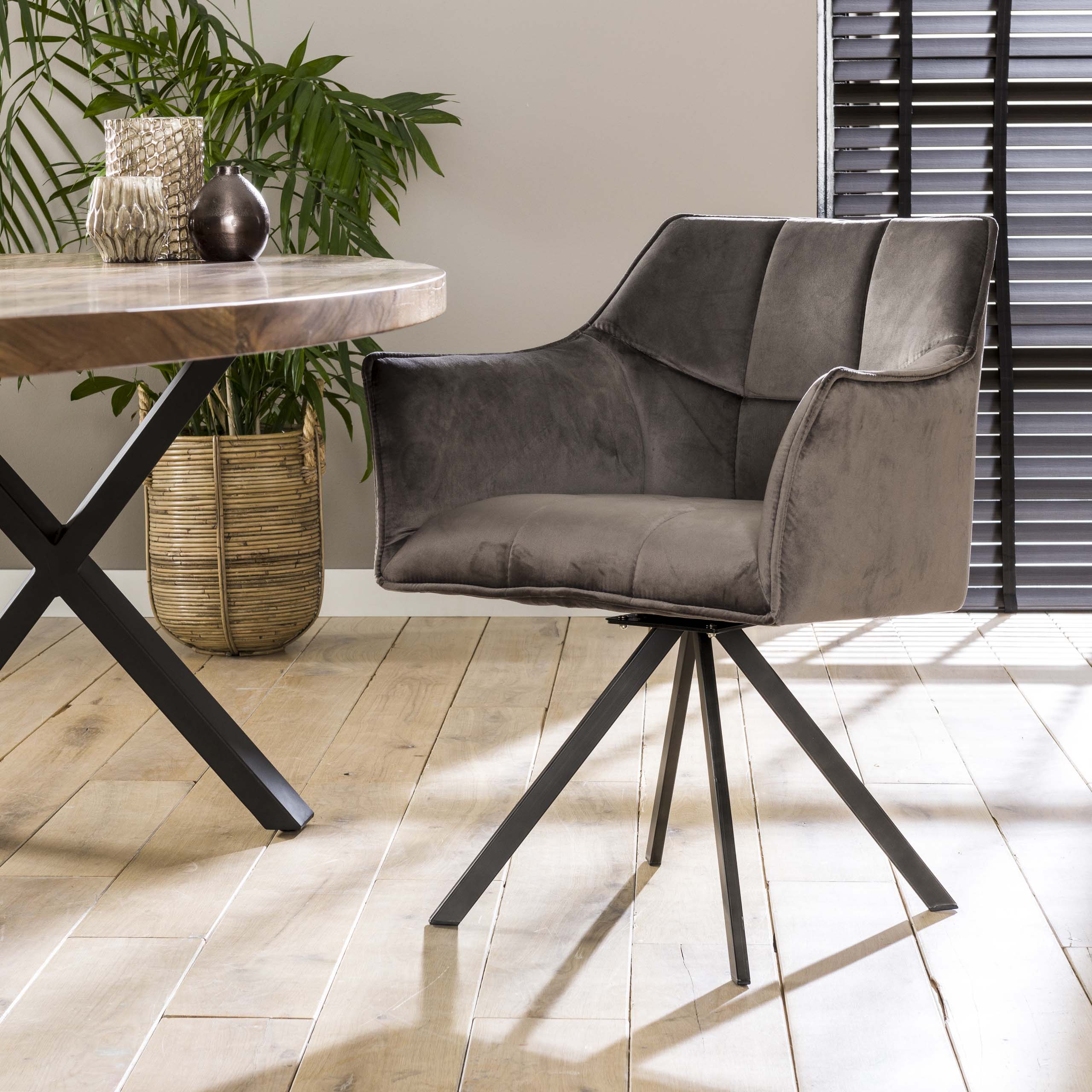 Armchair Grid swivel VPE2 (2 pieces)
