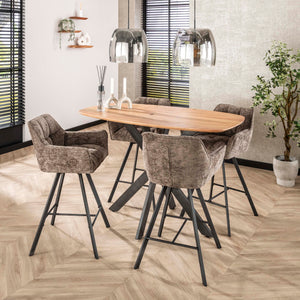 Barstoel Raster draaibaar VPE2 (2 stuks) - foto 10