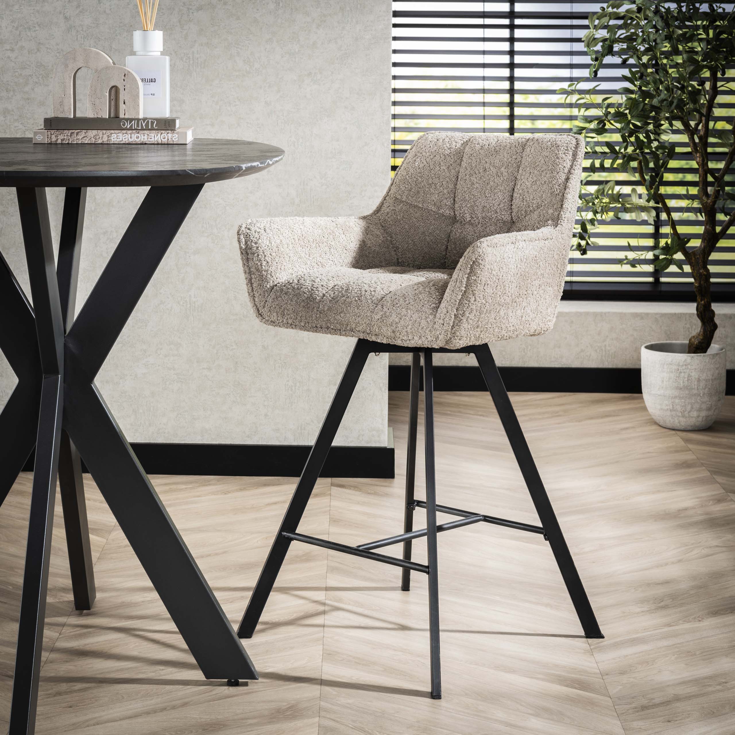 Bar stool Grid swivel VPE2 (2 pieces)