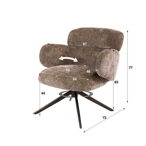 Fauteuil Flex draaibaar - foto 19