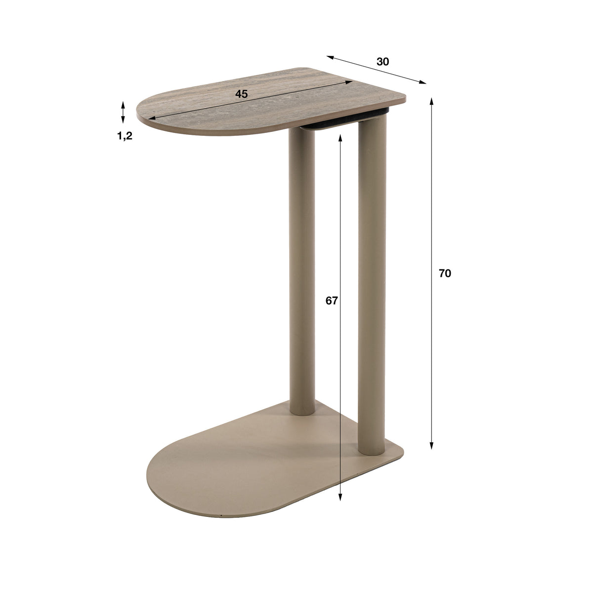 Overzettafel Selvo