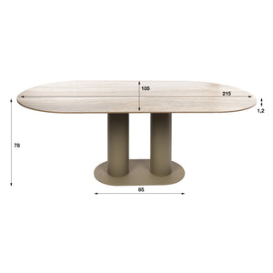 Eettafel Selvo 215