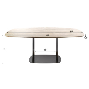 Eettafel Sabbia 215