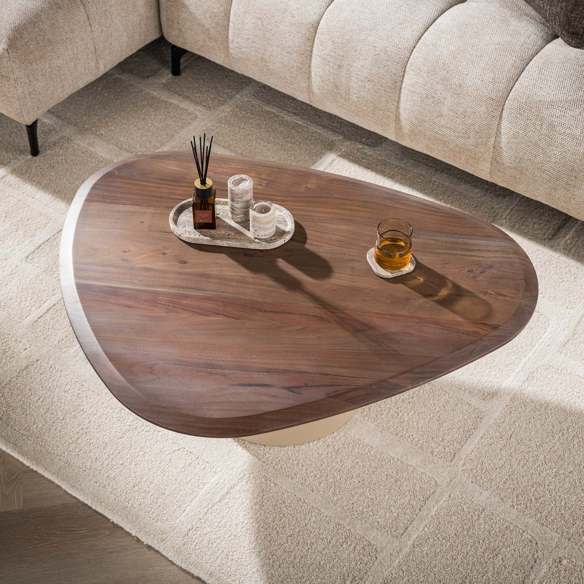 Salontafel Dune driehoekig