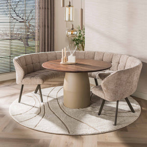 Eettafel Dune rond Ø130