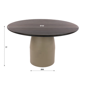 Eettafel Dune rond Ø130