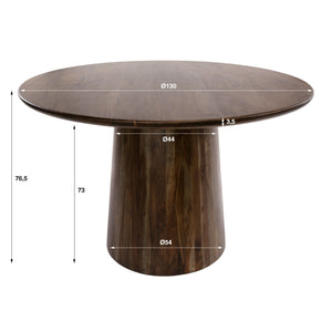 Eettafel Central rond Ø130 - foto 10