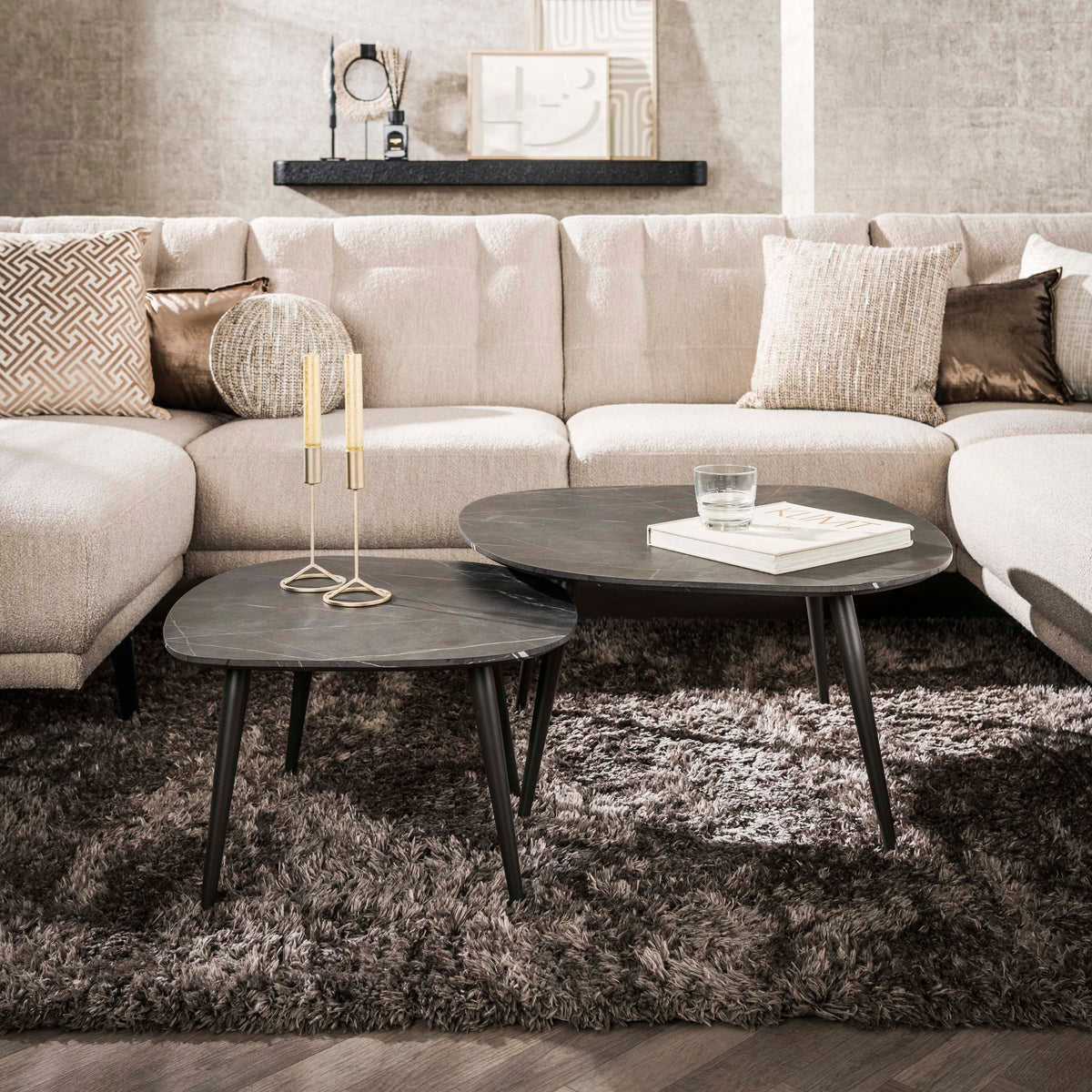Salontafel Onyx rock set/2