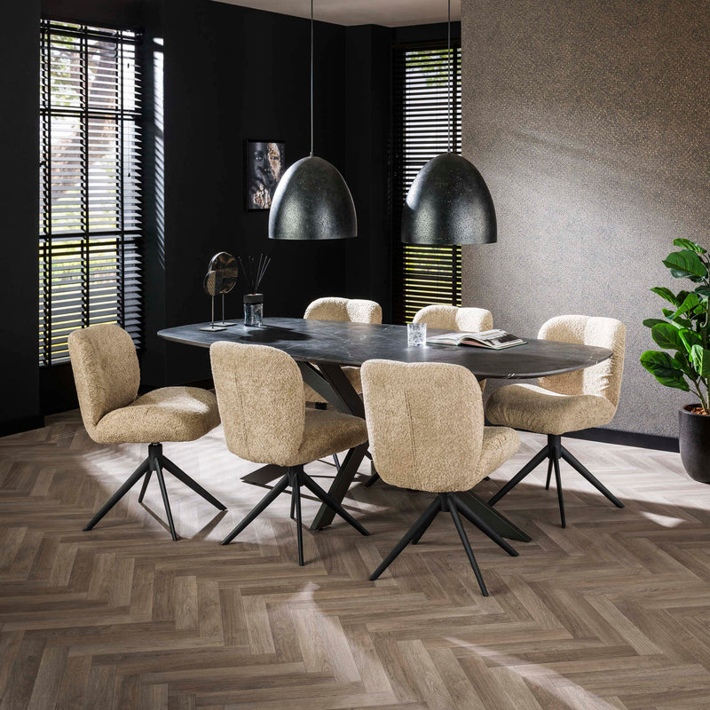 Eettafel Onyx Cross 215