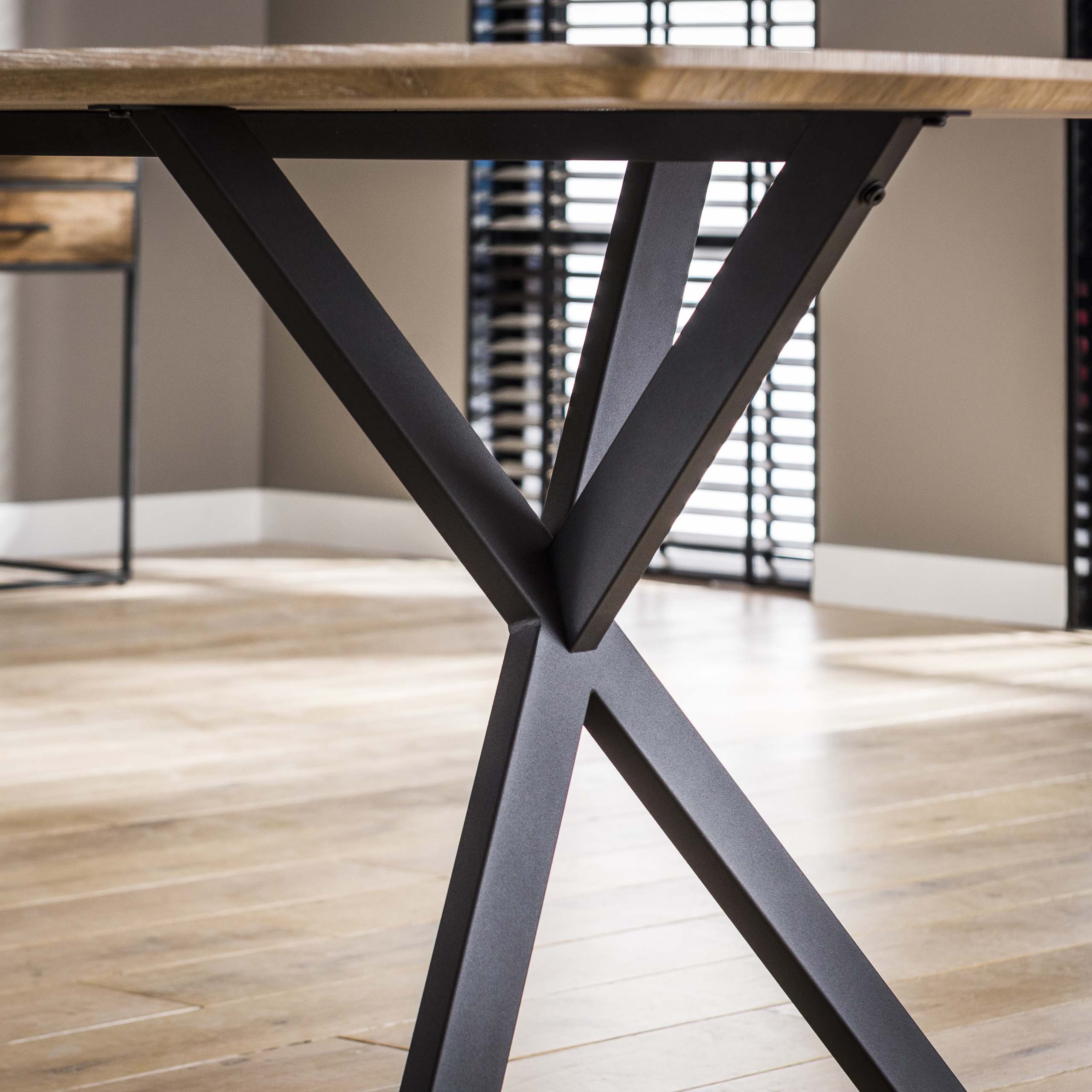 Eettafel ovaal blad 190