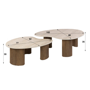Salontafel Ceramo aperto set/2 - foto 13