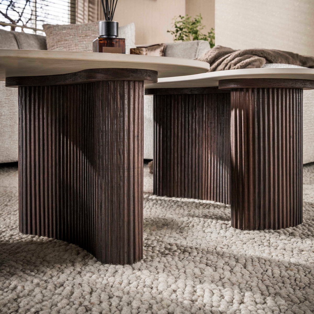 Salontafel Ceramo organisch set/2