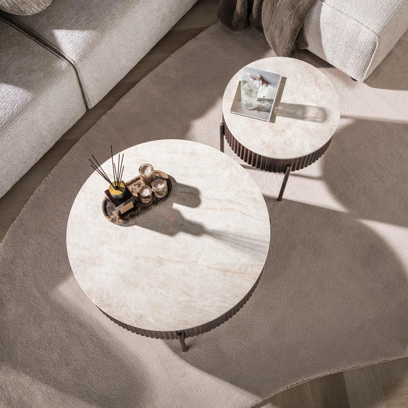 Salontafel Ceramo rond set/2 - foto 2
