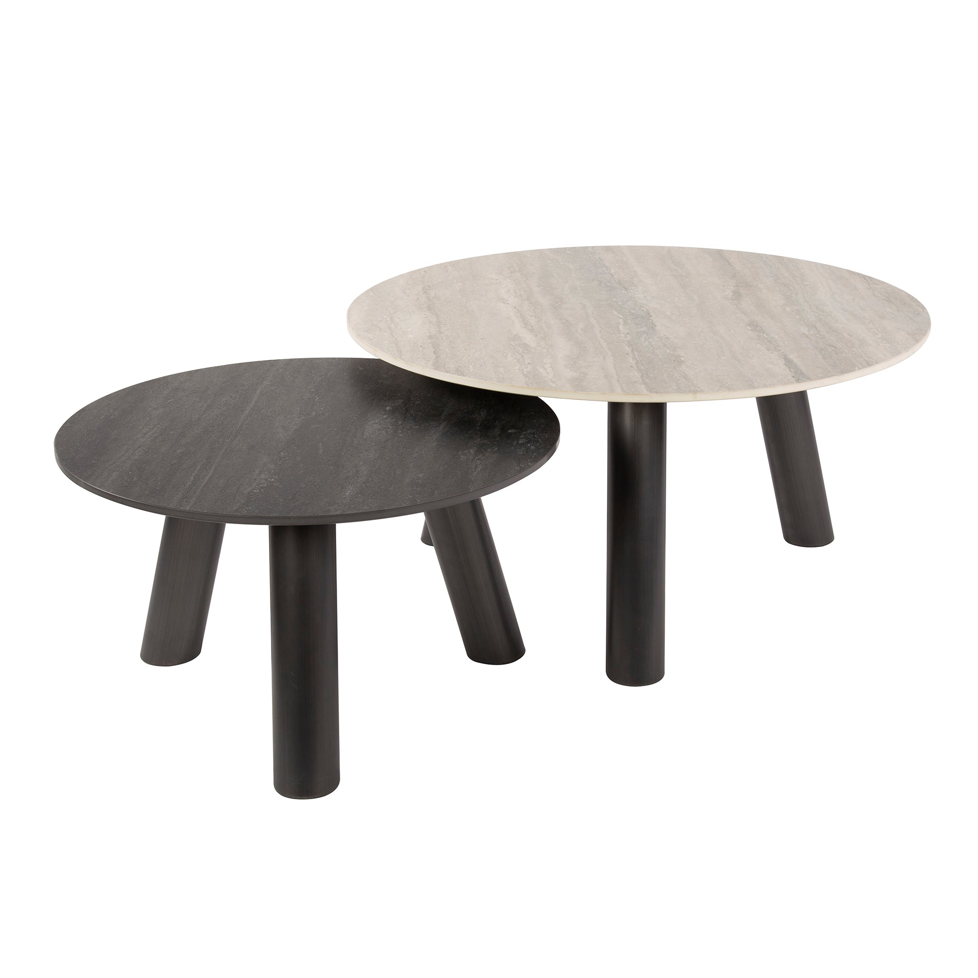 Salontafel Twin rond set/2