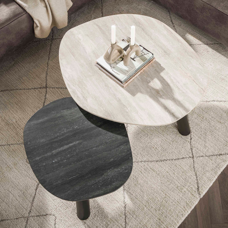 Salontafel Twin log set/2