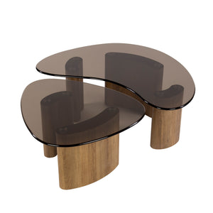 Salontafel Tinto organisch set/2