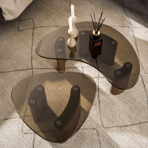 Salontafel Tinto organisch set/2