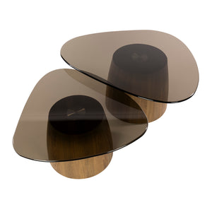 Salontafel Tinto driehoekig set/2