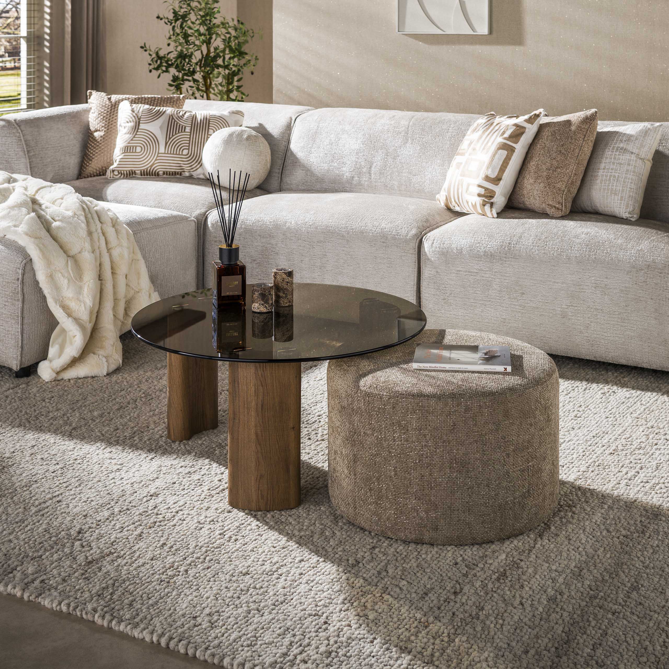 Salontafel Tinto pouf set/2