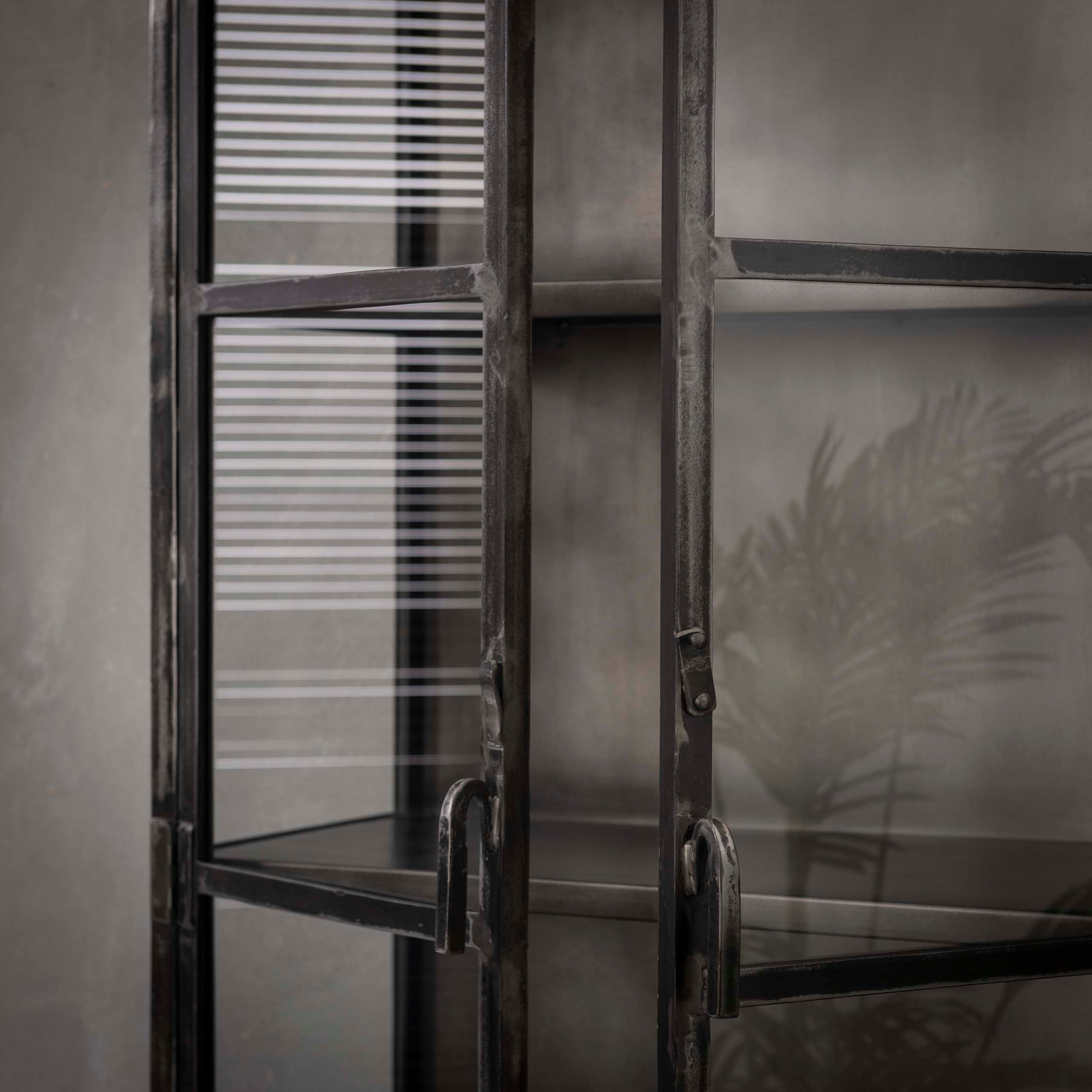 Vitrinekast Rift Metal 2D