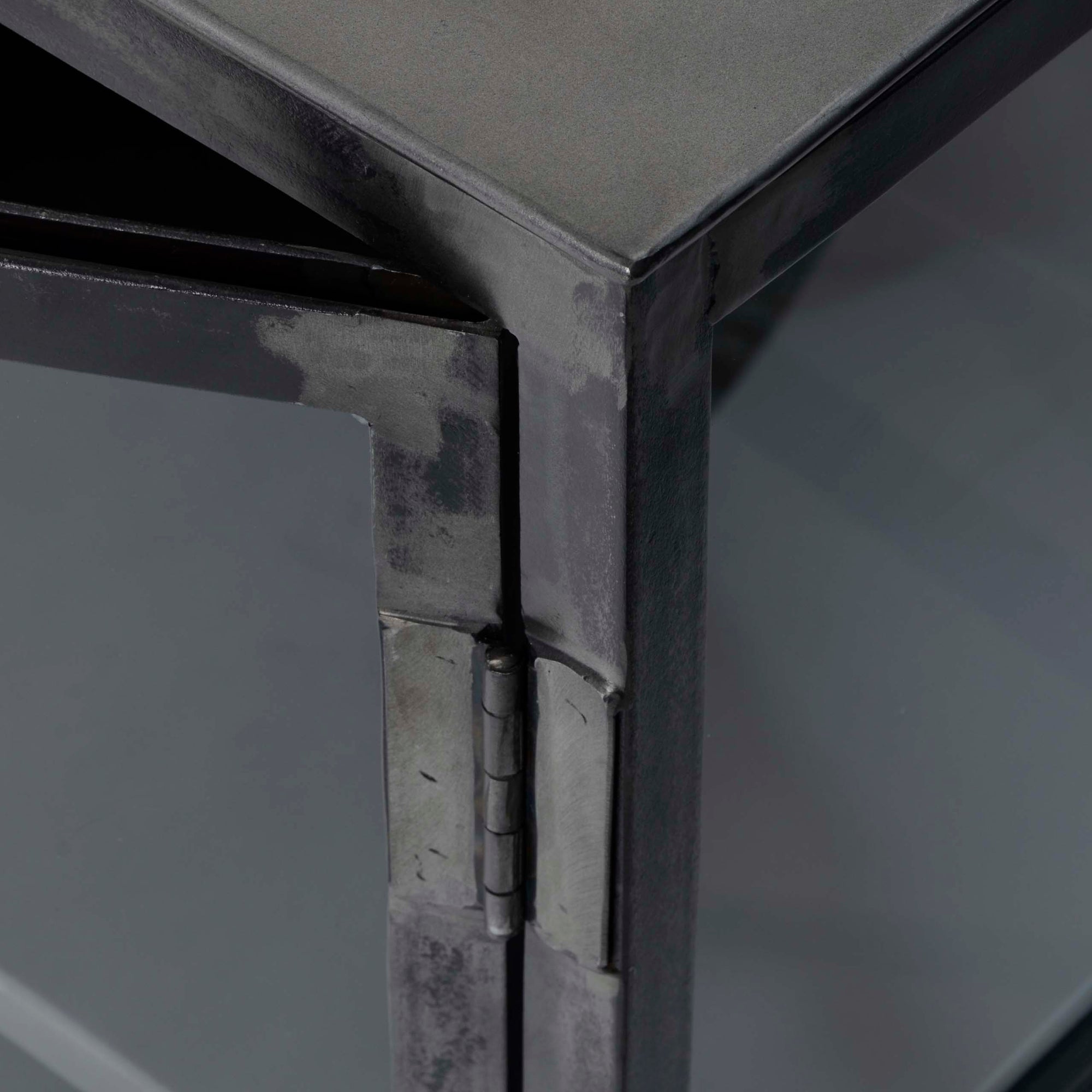 Vitrinekast Rift Metal 2D