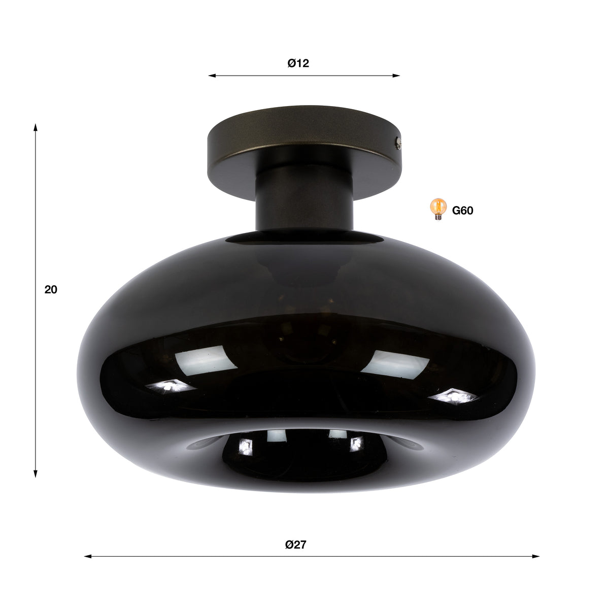 Plafondlamp Soll 1L - foto 9
