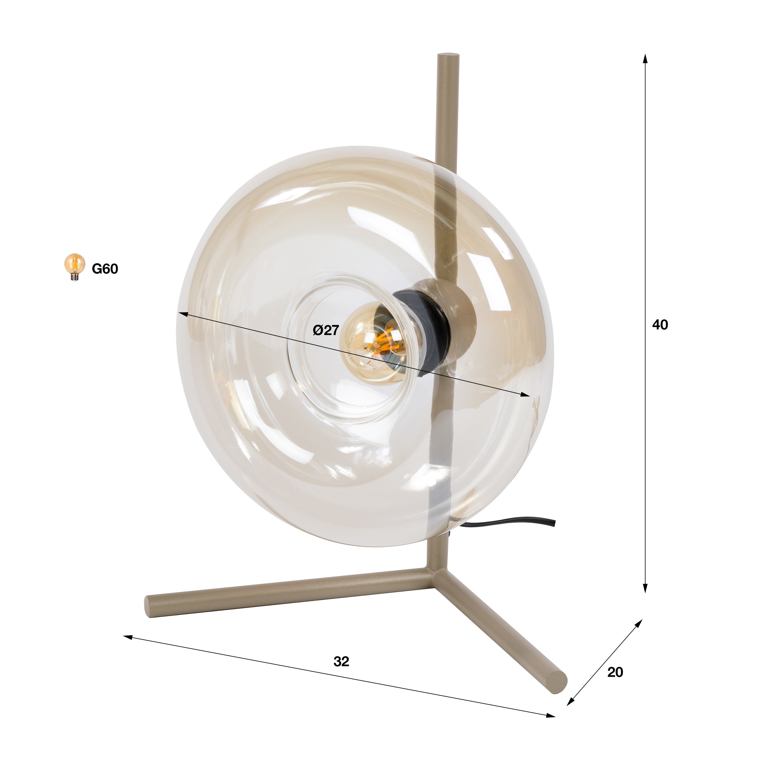 Table Lamp Soll 1L