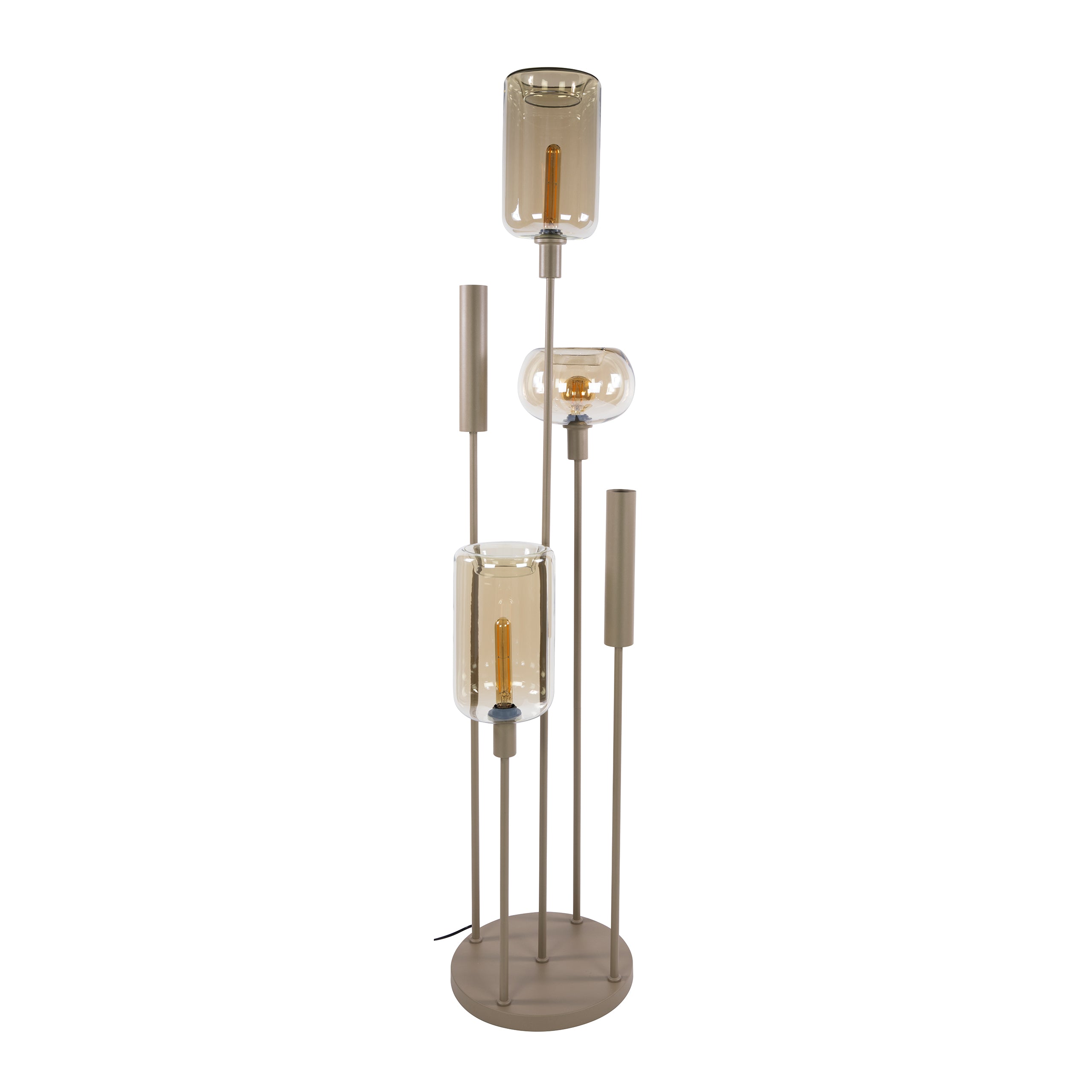 Vloerlamp Serene switch getrapt 2+3L