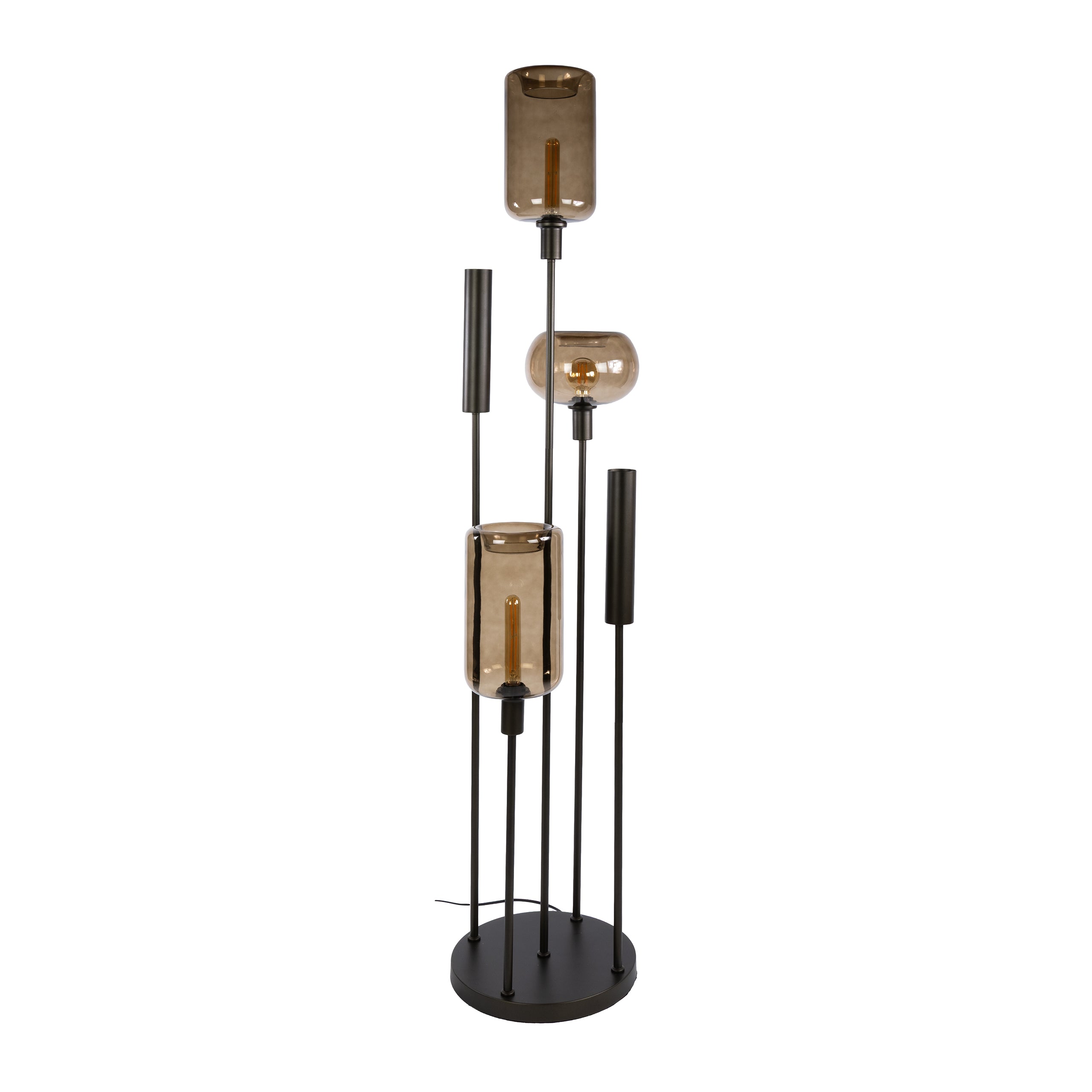 Vloerlamp Serene switch getrapt 2+3L