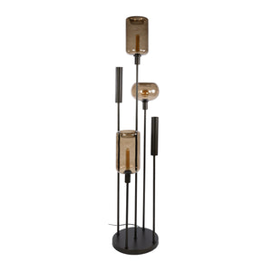 Vloerlamp Serene switch getrapt 2+3L