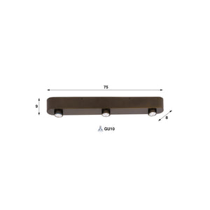 Plafondlamp Bar 3L
