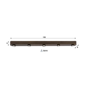 Plafondlamp Bar 5L