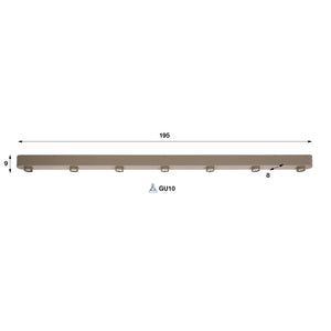 Deckenleuchte Bar 7L