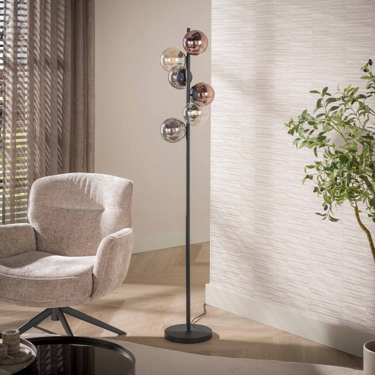 Vloerlamp Orb 6L