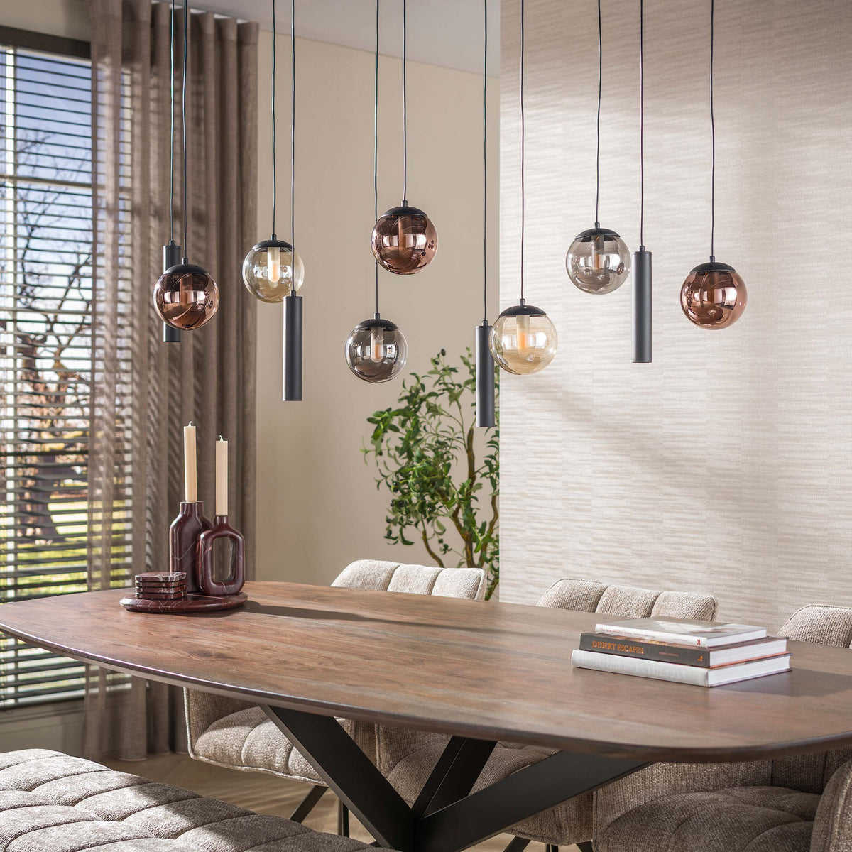 Hanglamp Orb 6+5L