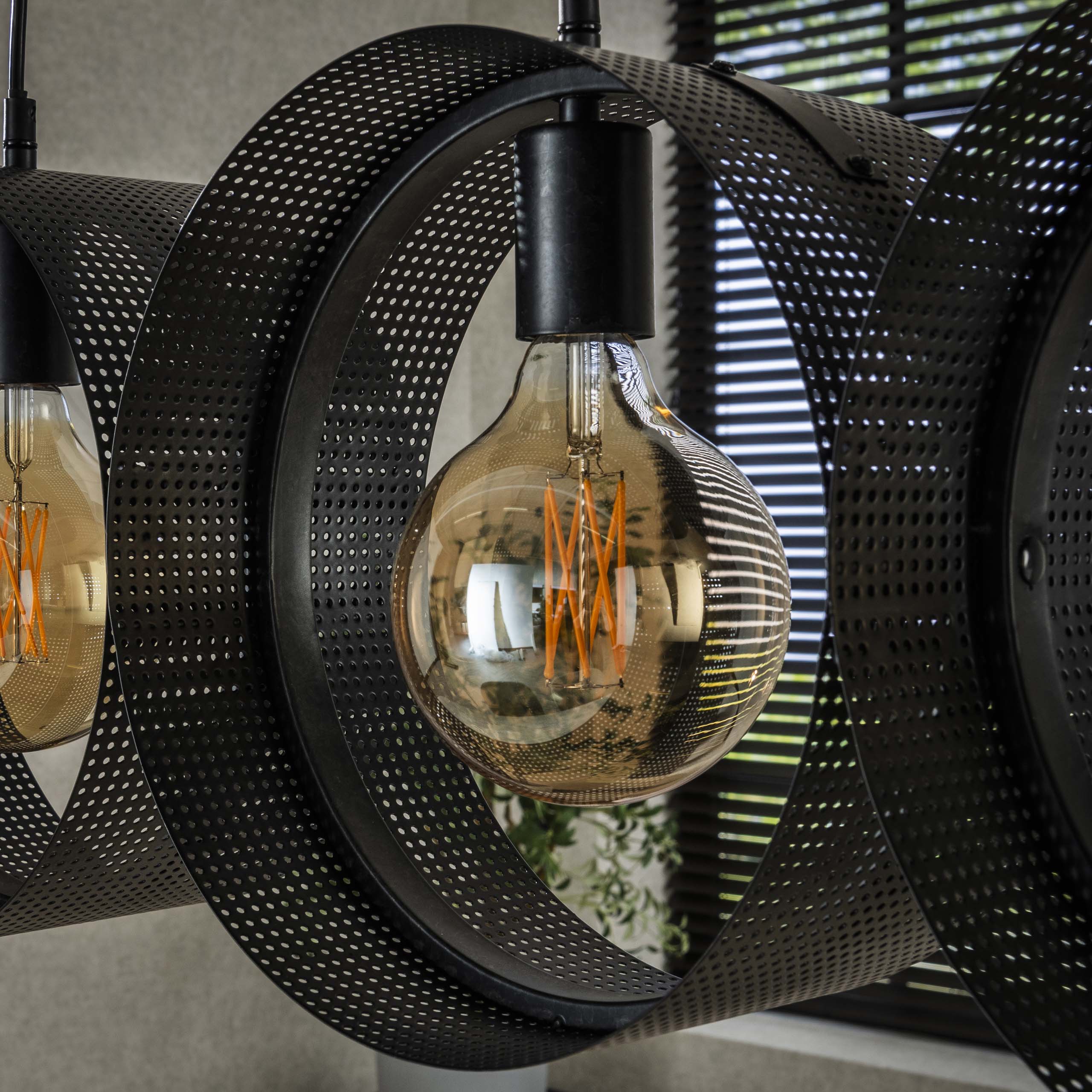 Hanglamp Ring mesh 4L
