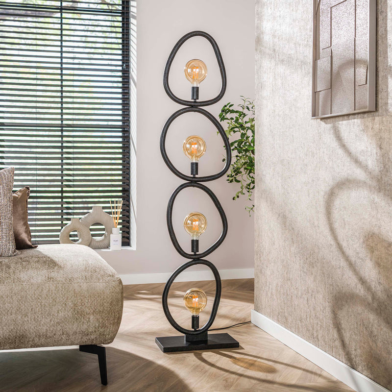 Vloerlamp Pebble 4L