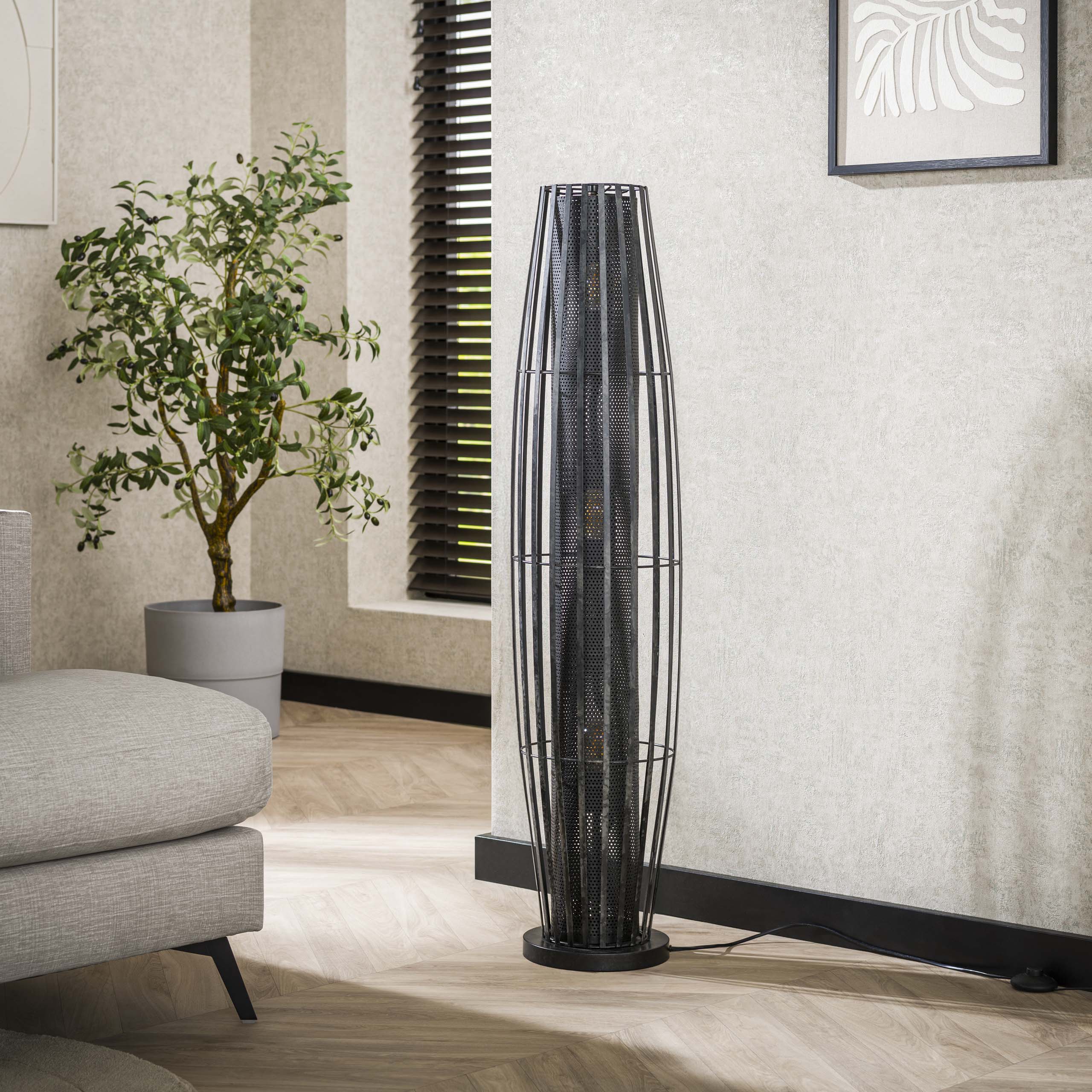 Vloerlamp Cylinder Mesh 3L 120
