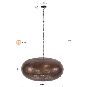 Hanglamp Cielo 1L Ø90 - foto 6