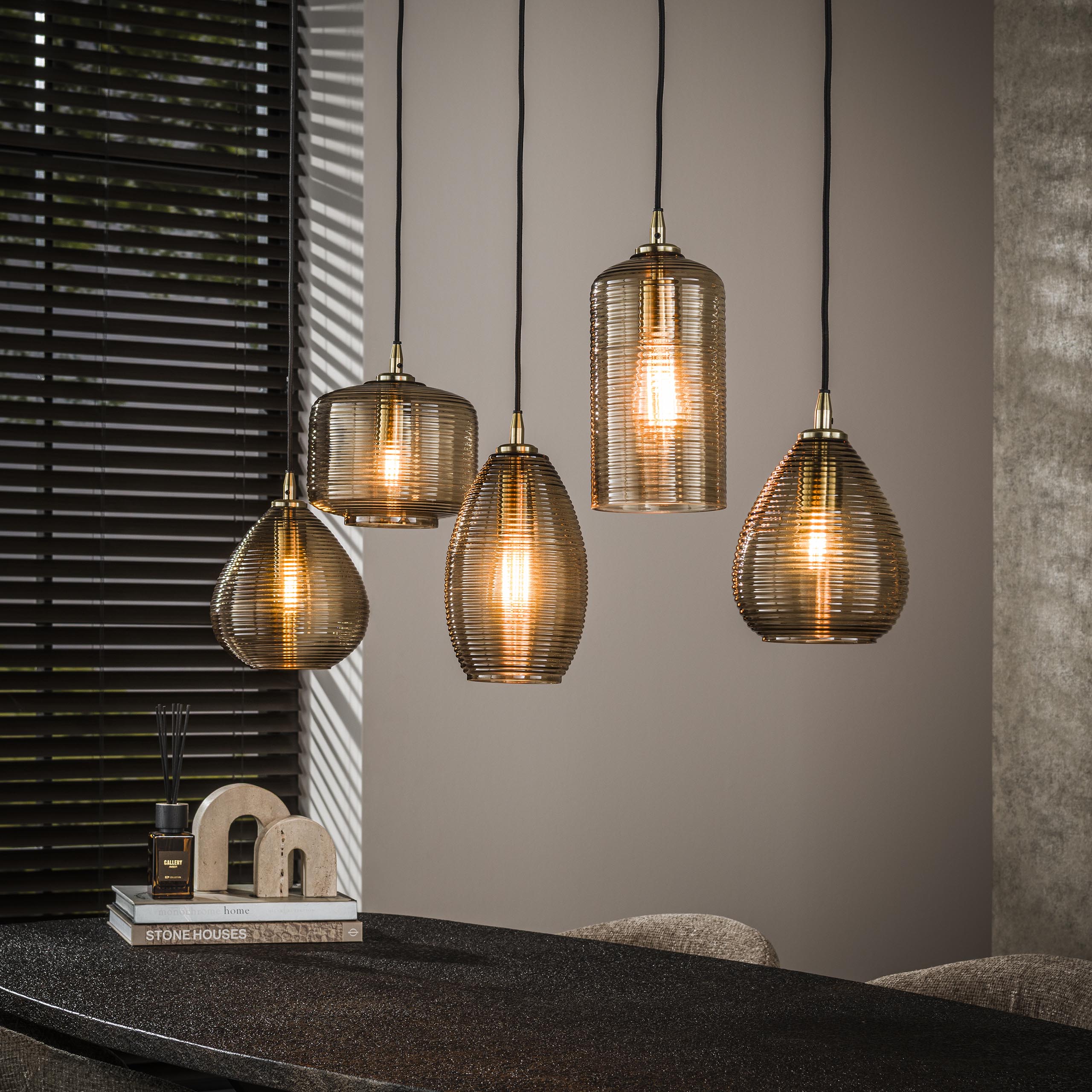 Hanglamp Stripe Horizontal 5L