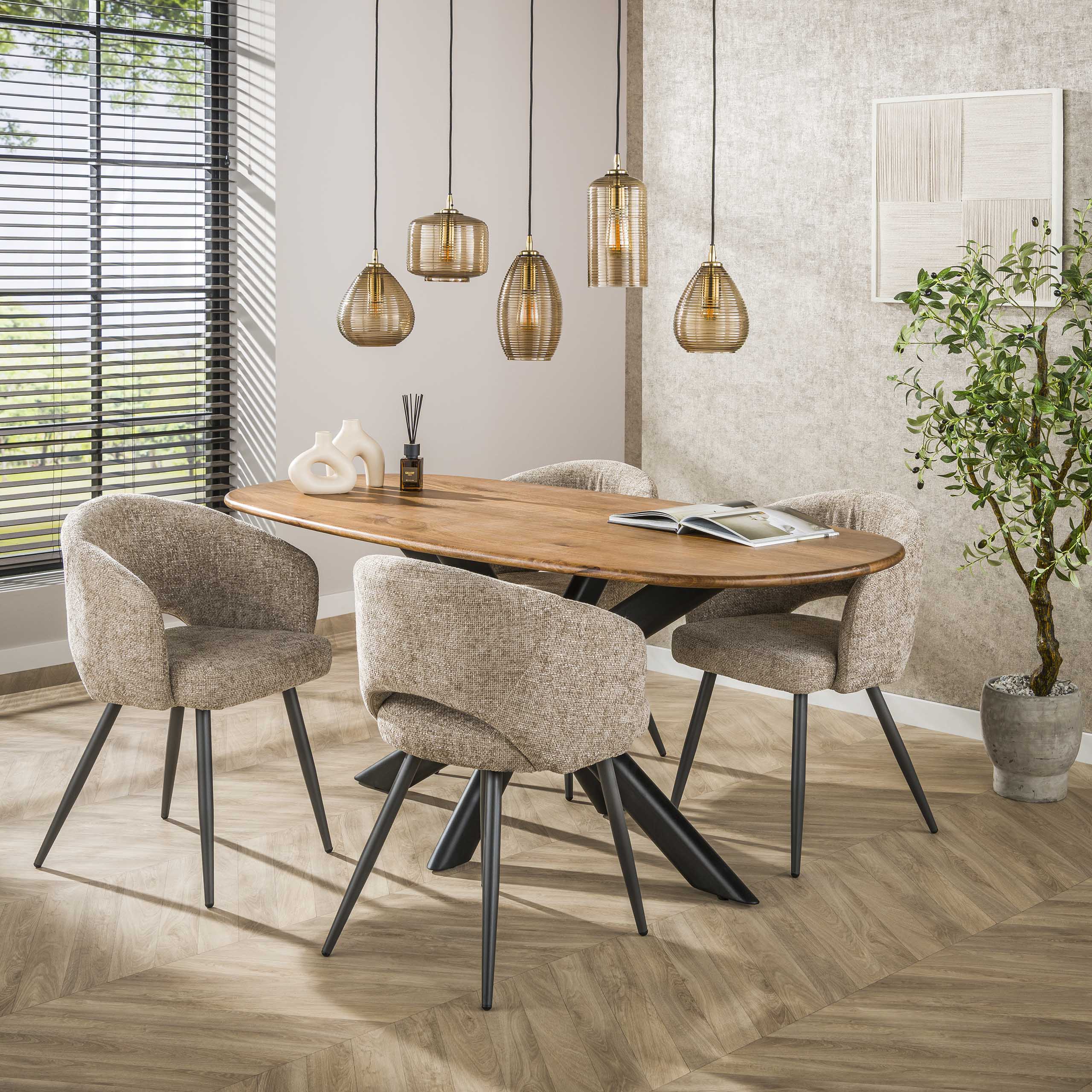 Hanglamp Stripe Horizontal 5L